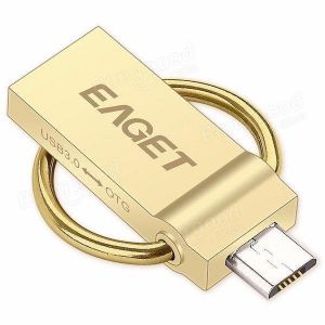 EAGET V90 USB 3.0 and Micro USB OTG Interface USB Flash Drive for Smartphone Computer Laptop