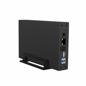 Blueendless U35NF USB 3.0 NAS HDD SSD Enclosures Portable Hard Drive Disk Enclosure Case