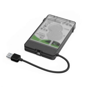 2.5 inch HDD SSD Enclosure Case Sata to USB 3.0 Hard Drive Box Solid State Drive Hard Disk Drive Enclosure Adapter 5Gbp