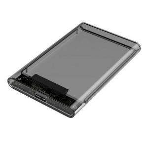 2.5inch SATA I / II / III Hard Disk Transparent USB3.0 / USB2.0 HDD Hard Drive Enclosure Storage Case
