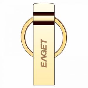 EAGET U90 High Speed USB3.0 Flash Drive Waterproof ShockProof Metal Gold USB Disk