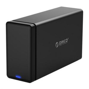 Orico NS200RU3 2-Bay 3.5inch USB 3.0 UASP Hard Drive Enclosure RAID Storage System