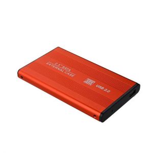 2.5 inch SSD HDD Enclosure SATA to USB 2.0 Solid State Drive Case Hard Drive Disk Enclosure for Windows