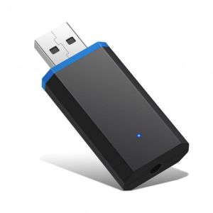BLS TX3 bluetooth 5.0 + EDR Audio Transmitter For TV PC Driver-free USB Audio Dongle Transmitter 3.5mm Jack AUX Stereo Wireless Ad