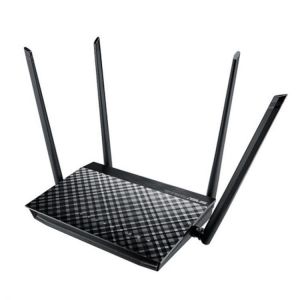 ASUS RT-AC1200 802.11AC 1200 Dual Band Wireless Router 1167 Mbps 2.4GHz 5GHz 4 High Gain Antennas Support AiPlayer WiFi Router