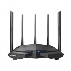 Tenda AC11 1200Mbps Wireless WiFi Router Dual Band 2.4G / 5G 1 WAN + 3 LAN Gigabit Ports 5 x 6dBi Antenna