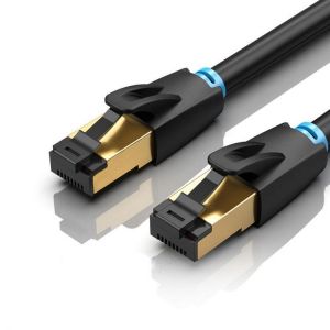 shopping רשתות Vention Cat8 Ethernet Cable SFTP 40Gbps Super Speed RJ45 Network Cable Gold Plated Connector for Router Modem CAT 8 Lan Cable Netw