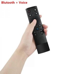 Q5 bluetooth/2.4GHz WIFI Voice Remote Control Air Mouse With USB Receiver For Smart TV Android Box