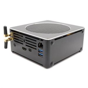 HYSTOU Mini PC S200 Intel i7 8750H 16GB+256GB/16GB+512GB Hexa Core Win10 Pro 2*DDR4 Intel UHD Graphics 630 Fan Mini Desktop PC M.2