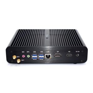Hystou Mini PC P05B-i7-8565u Barebone Intel HD graphics 620 Quad Core 1.8GHz Windows 7/8/10 Linux HDMI WiFi Fanless PC