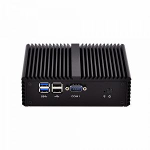 Qotom Mini Pc Intel Core I7-4500U 4GB+64GB 8GB+128GB Dual Lan 4*COM Fanless X86 1080P DC 12V  Q470P Industrial Computer