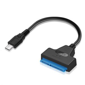 Type-C to SATA 7+15Pin Cable USB3.1 to SATA 2.5&#039;&#039; Hard Drive Converter Cable HDD SSD Converter Adapter Cable