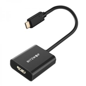 BlitzWolf&reg; BW-TH2 Type-C to 4K 1080P HD Multimedia Interface Female Adapter Converter Video Cable