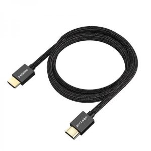 shopping כבלים וחיבורים BlitzWolf BW-HDC1 HDMI Cable High-Definition Multimedia Interface A-A Cable 4K@60Hz HD 3D Capable 18Gbps Broad Compatibility Audio