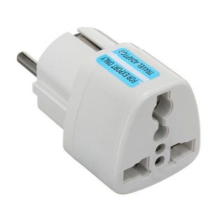 Universal AU US UK to EU Europe Plug AC 250V Power Travel Adapter Plug