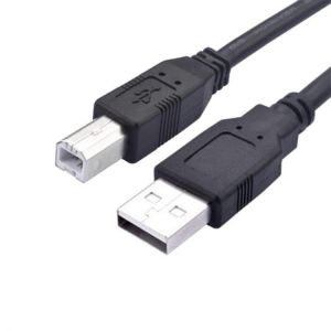 YX Square Mouth 1.5m USB2.0 High Speed Printer Data Cable A Male To B Male Cable for Printers Scanners Computers TV Fax Maching Al