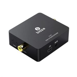 Biaze ZH90 Digital Coaxial to Optical Fiber Audio Converter for AC3 TV PS4 TV Box Audio Amplifier 5.1