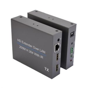 NK-E200IR HD Extender Over LAN 200M H.264 With IR Signal Transmission Over Long Distance Converter