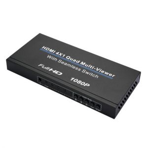 NK-D941 4x1 Four Channel Screen Divider Multi-Viewer 1080P Splitter With Seamless Switch Video Switcher