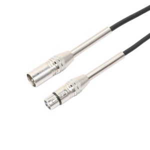 REXLIS 2077 1/ 1.8/ 3M XLR 3 Pin Male to XLR 3 Pin Female Microphone Audio Cable