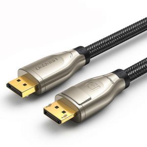 Ugreen DisplayPort 1.4 Video Cable 8K 4K HDR 165Hz 60Hz Display Port Adapter Zinc Alloy Support 3D Effect For Video PC Laptop TV