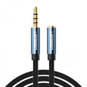 UGreen AV118 4-Pole 3.5mm Male to Female Audio Extension Cable Aux Cable