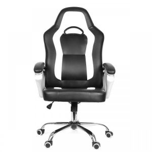 Ergonomic High Back Reclining Office Boss Executive Chair Adjustable Height Rotating Lift Chair PU Leather Gaming Chair Laptop Des