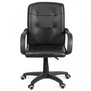 Ergonomic Office Chair Adjustable Height Rotating Lift Chair PU Leather Gaming Chair Laptop Desk Chair
