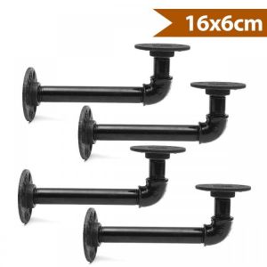 shopping רהיטים למשרד Wall Bracket Shelf Rack Bracket For Bookshelf