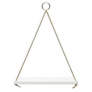 35cm/45cm Single Layer Wooden Rope Hanging Wall Shelf Vintage Floating Storage Rack Wall Mount Bookshelf Home Decorations Stand