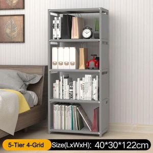 shopping רהיטים למשרד Bookshelf Multi-layer Bookcase Storage Rack