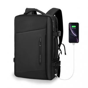 Mark Ryden MR9299 17 inch Laptop Backpack Raincoat Male Bag USB Recharging Multi-layer Anti-thief Travel Backpack