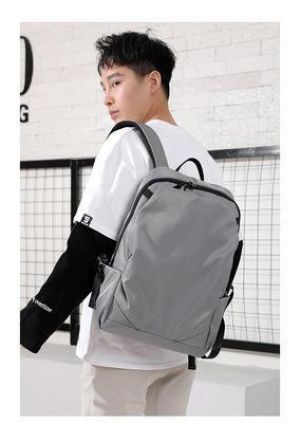 FLAMEHORSE Business Laptop Bag Multifunctional Waterproof Simple Casual USB Charging Backpack