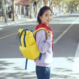 Yang Rolled Fun Casual Backpack Waterproof Student Schoolbag with Reflective Strips from XIAOMI YOUPIN