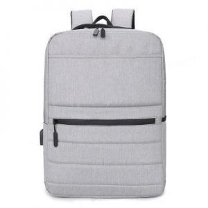 shopping תיקי לפטופ 15.6 inch USB Chargering Backpack Large Capacity Outdoor Waterproof Business Laptop Bag