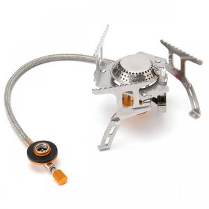 IPRee&trade; Camping Picnic Gas Stove Burner Portable Mini Windproof Butane Cooker 3500W
