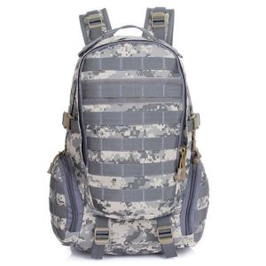 Outdoor Nylon Backpack Rucksack Camping Hiking Trekking Camouflage Bag Pack