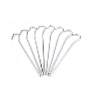 Camping Hiking Tent Peg Aluminum Canopy Stake Nail Ground Pin