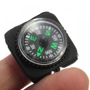 IPRee&trade; Mini EDC Compass For Paracord Bracelet Outdoor Camping Emergency Survival Tool