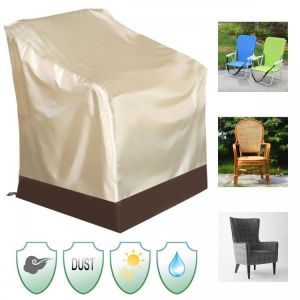 IPRee&trade; 84x67x73CM Waterproof High Back Chair Cover Outdoor Patio Yard Furniture Protection