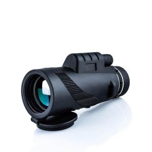 IPRee&reg; 40x60 Monocular Optical HD 2000T Lens Telescope BAK4 Day Night Vision 1500m/9500m Outdoor Camping Hiking