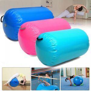 39.37x33.5inch Airtrack Fitness Inflatable Air Roller Home Small Gymnastic Cylinder GYM Gymnastics Mat Beam