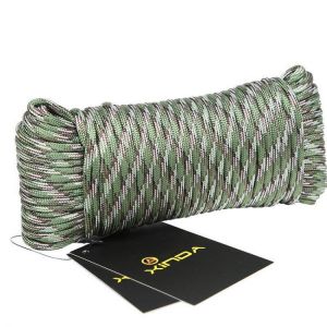 Xinda 31M Outdoor Climbing Safety Rope Rescue Survival Auxiliary Paracord String Cord 9 Cores