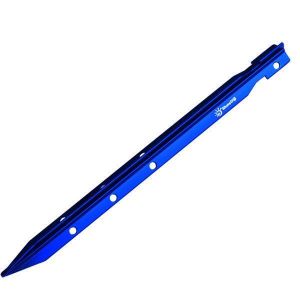 SHINETRIP Camping Tent Pegs 25cm Triangular Porous Aluminum Nail  Beach Ground Accessories Equipment