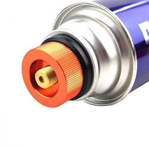 LAOTIE Colorful Camping Stove Converter for Butane Canister to Screw Gas Cartridge Adapter