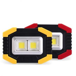 XANES&reg; 20W Solar Camping Light USB COB Work Light 180&deg; Rotation 3 Modes Outdoor Travel Warning Lantern