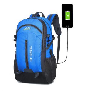 Xmund XD-DY7 40L Climbing Backpack Waterproof USB Nylon Sports Travel Hiking Climbing Unisex Rucksack