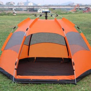 5-8 People Automatic Pop Up Instant Large Tent Waterproof Outdoor Camping Family UV Sunshade Shelter