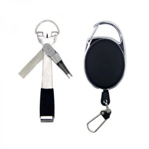 Fly Fishing Quick Knot Tool Pro Fast Hook Nail Knotter Lines Clipper Nipper Scissors Hook Sharpener