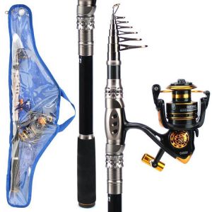 ZANLURE 2.7m/3.3m 3000 Reel Carbon Telescopic Fishing Rod Reel Combo Sea Fishing Suit